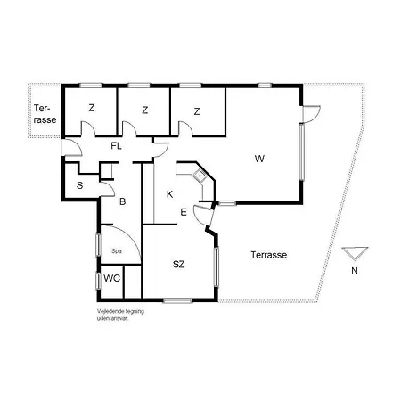 6 Person In Henne Holiday home *
